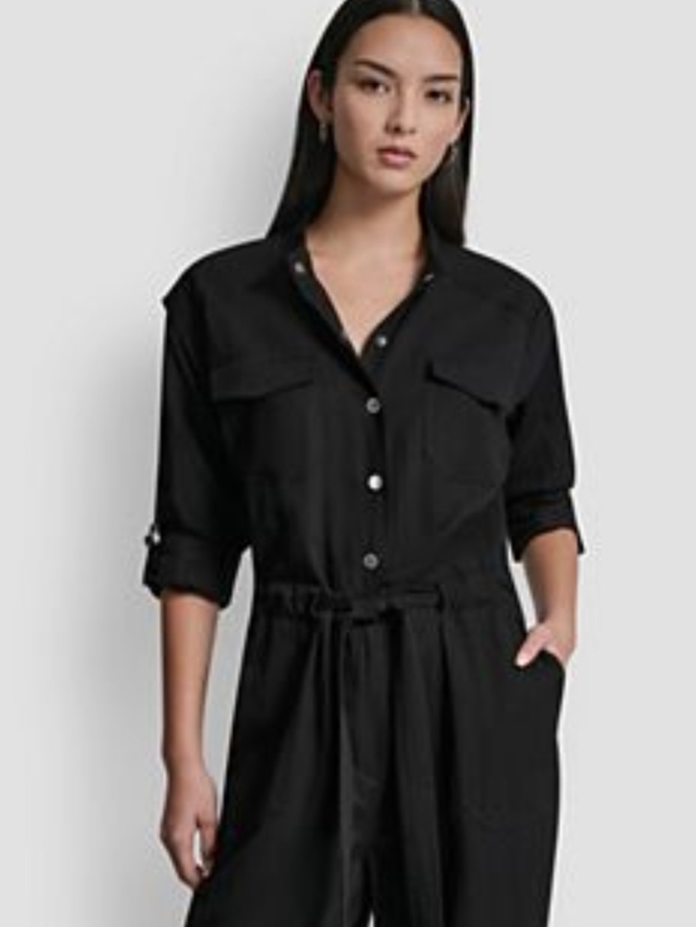 DKNY Jeans Black jumpsuit Size Small